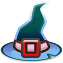 Witch Hat Smoke Veil