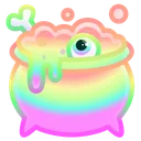 Hex Pot Rainbow Pearl