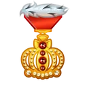 Victory Medal Crown Jewel