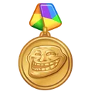 Victory Medal King Troll