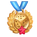 Victory Medal Master Of Luck