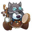 Resistance Dog Wolf Shaman
