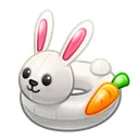 Pool Float Air Bunny