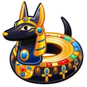 Pool Float Anubis