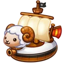 Pool Float Going Merry