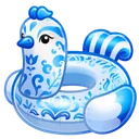 Pool Float Gzhel