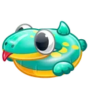 Pool Float Lizard