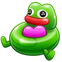 Pool Float Pool Pepe