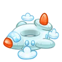 Pool Float Private Jet