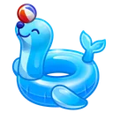 Pool Float Show Seal