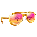 Durov's Glasses Miami Sunset