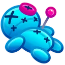 Voodoo Doll Aqua Gem