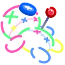 Voodoo Doll Scribble Stab