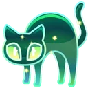 Scared Cat Esmeralda