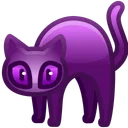 Scared Cat Purrrple
