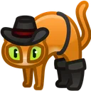Scared Cat Puss in Boots