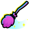 Flying Broom Pop Art