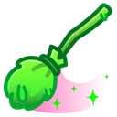 Flying Broom Slime Time