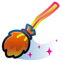 Flying Broom Warm Oak
