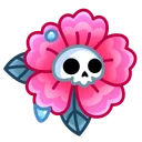 Skull Flower Carnation