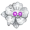 Skull Flower Chromium