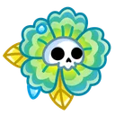 Skull Flower Citrus Twist
