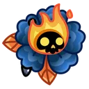 Skull Flower Ghost Rider