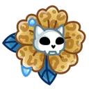 Skull Flower Leopard