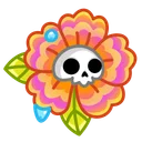 Skull Flower Luau Lily