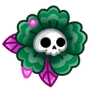 Skull Flower Mystic