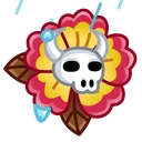 Skull Flower Pamplona
