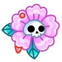 Skull Flower Peony
