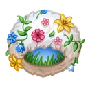 Khabib's Papakha Spring Flowers