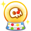 Crystal Ball Bozo Clown