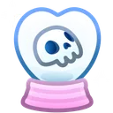 Crystal Ball Broken Heart