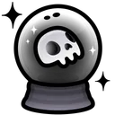 Crystal Ball Inkwell