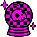 Crystal Ball Pink Chess