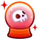 Crystal Ball Seeing Red
