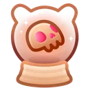 Crystal Ball Teddy Bear