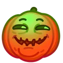 Mad Pumpkin Evil Grin