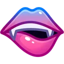 Sharp Tongue Daring Kiss