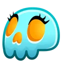 Electric Skull Cute Monster