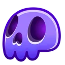 Electric Skull Indigo Husk