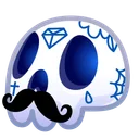 Electric Skull Ink Skull