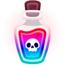 Magic Potion Turning Blue