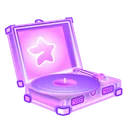 Record Player Barbie Rock