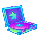 Record Player Color Splash