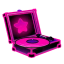 Record Player Electric Pink