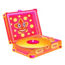 Record Player Happy Clown