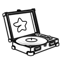 Record Player Inktober